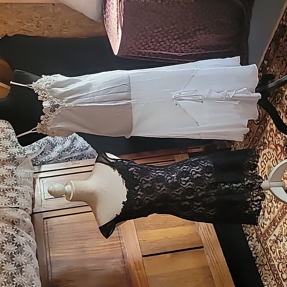 Angel & Devil combo lingerie, sz. Medium